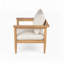 Outdoor Acacia Wood Lounge Chair Set Of 2