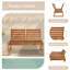 Banc d'extérieur Rosettia