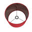 Aimon Velvet Drum Lamp Shade ( Uno ) in Red-684680666