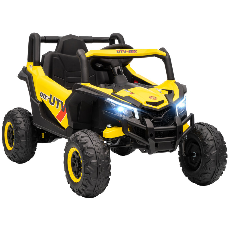 Metro Lane Battery Powered Ride On, Yellow
