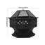 Round Iron Charcoal Fire Pit