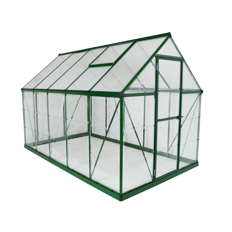 Hybrid 6x10 Greenhouse, Green