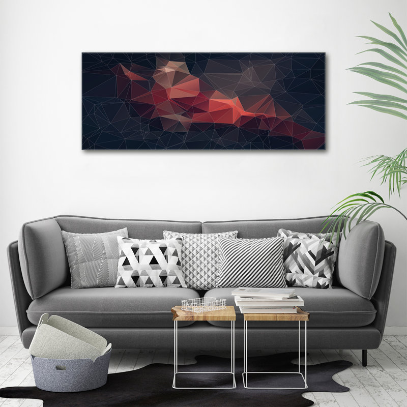 Abstract Background - Print, Canvas, 50cm H x 125cm W x 2cm D