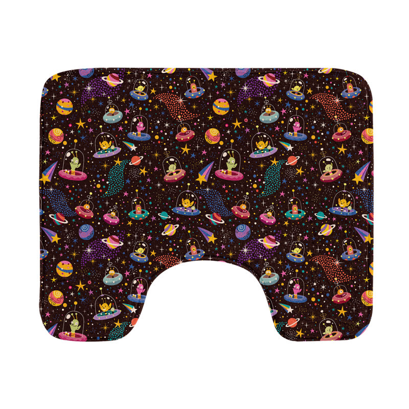 Multicolore tapis de salle de bain en U 20 po Space