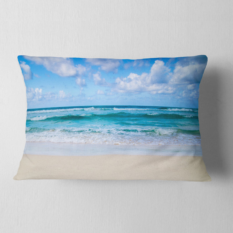 Coussin de plage Seashore, Rectangle, 12 po x 20 po