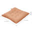Set of 4 Comfortable Square Chair Cushions-1995069026