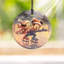 Thomas Kinkade, Disney, Mickey et Minnie, chérie, Starfire, impressions, verre suspendu, décoration en forme de vacances