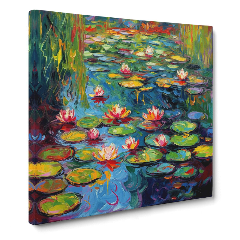 Water Lily Pond Fauvism No.2 - No Frame Print