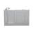 Tucson 60'' x 30'' Fiberglass Bathtub with Faucet-23011433-23011431