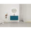 Meuble-lavabo mural 36 po avec lavabo et 2 portes à fermeture en douceur-584712560