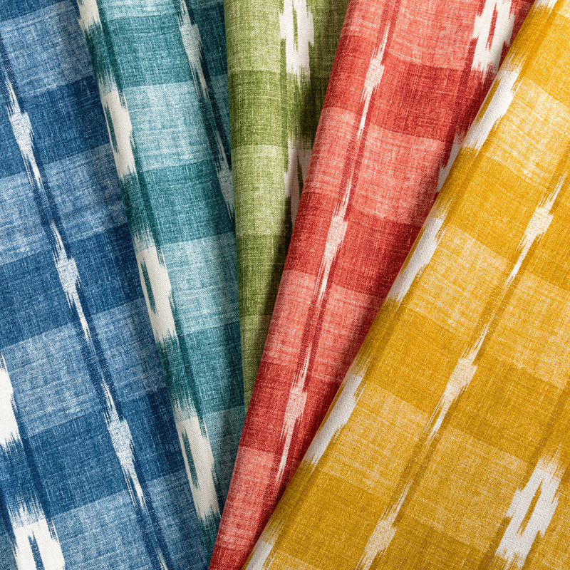 Manoir Girard Cotton Blend Fabric, Teal