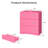 Painted 3-Drawer Nightstand For Bedroom-585351904