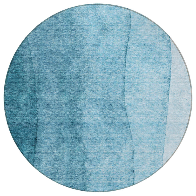 Lavonia Washable Ombre Indoor / Outdoor Rug