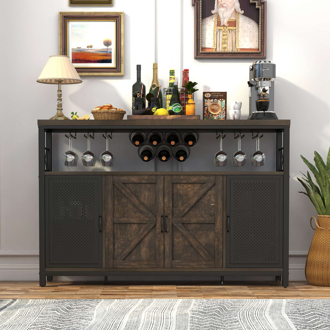 Shik 51.97'' Bar Cabinet Gracie Oaks