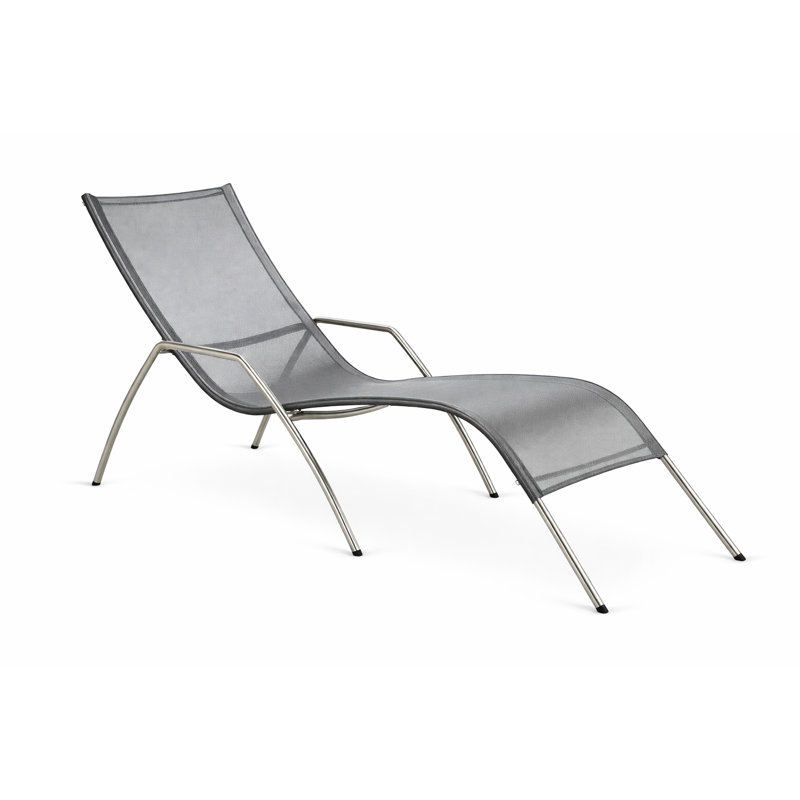 Chaise longue d'extérieur en filet Modern