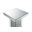 Table de bout Nysa avec miroir et faux cristaux (table basse incluse)