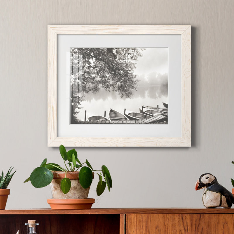 Morning par J Paul - reproduction de photo sur papier encadrée, H 24 po x l 18 po x P 1,5 po, Cadre blanc