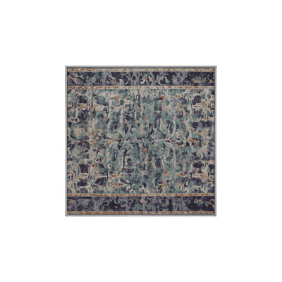 Machine Washable Gray Area Rug