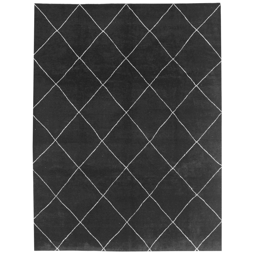 Abstract Hand Woven Area Rug