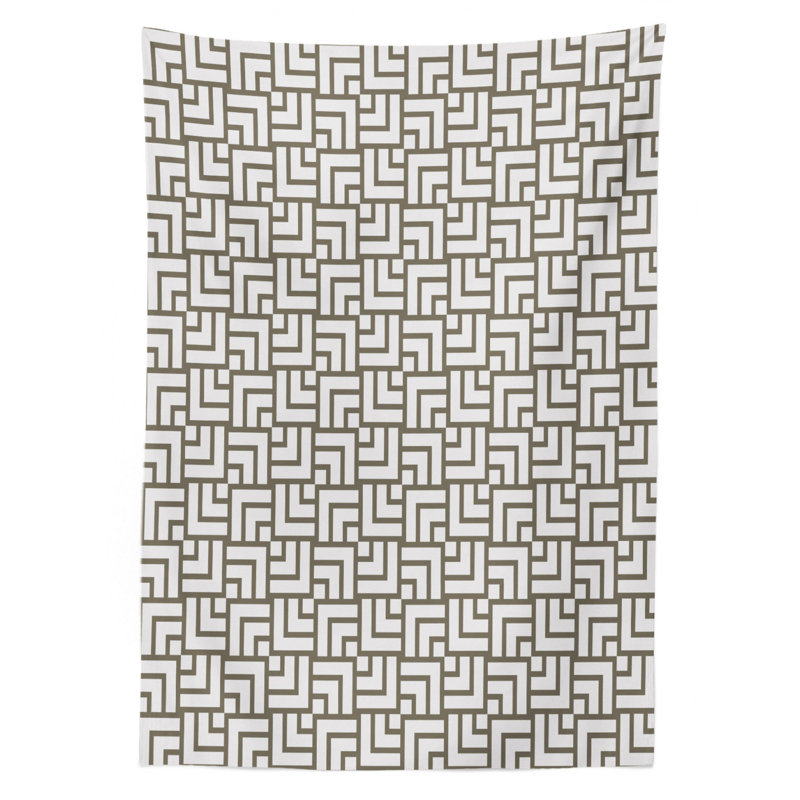 Geometric Tablecloth, 90" x 60"