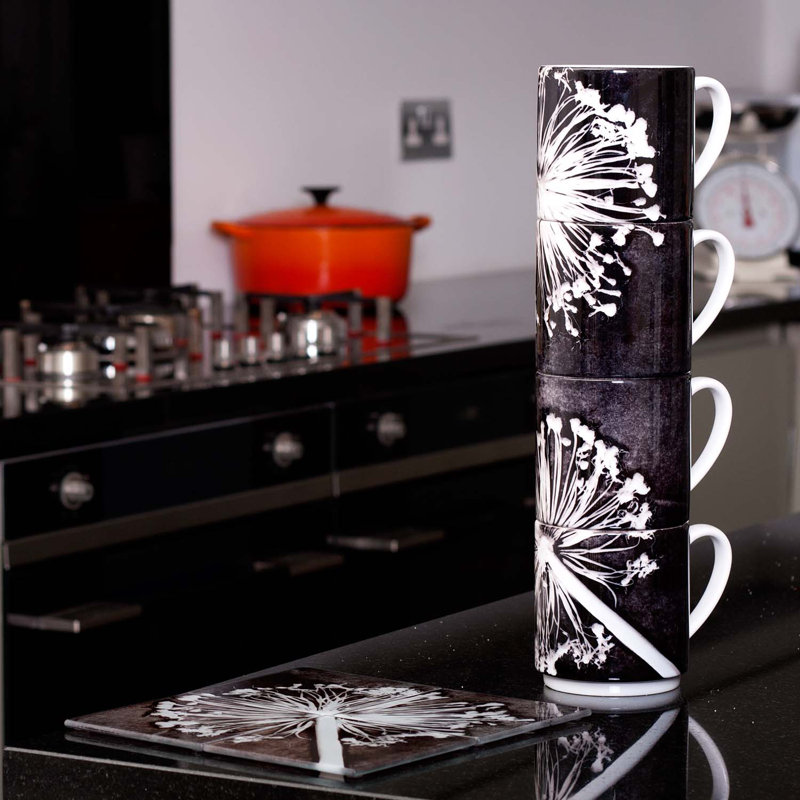 Guynn Glass Square 1 Piece Coaster
