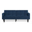 Velvet Futon Couch Convertible-1735251471