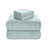 Soloft Plush Aqua Micro Plush 4-Piece King Sheet Set-1386765636-1392453822