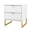 Turah 45cm W Manufactured Wood Bedside Table