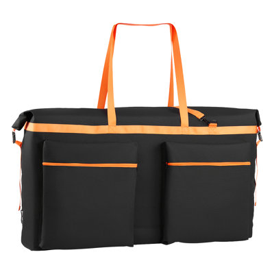 Sac de rangement pour 2 panneaux solaires pliables de 400 W, étanche, avec cage de Faraday et protection anti-interférence, léger et portable, idéal pour le camping et les voyages en camping-car.