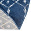 Tapis bleu marine / blanc Lenwood-1782931635