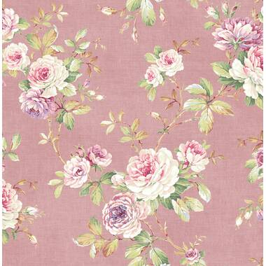 August Grove® Hubert Floral Roll | Wayfair