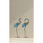 Bird Crane Metal Garden Statue