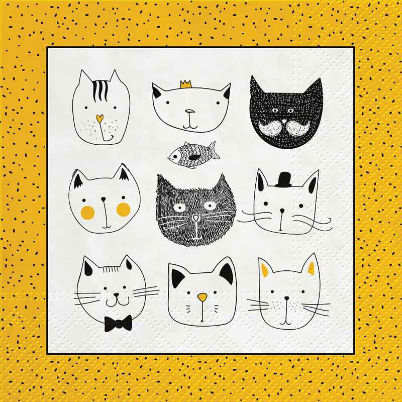 Serviettes jetables en papier