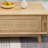 Ensemble de table de salon 2 pièces en bois massif