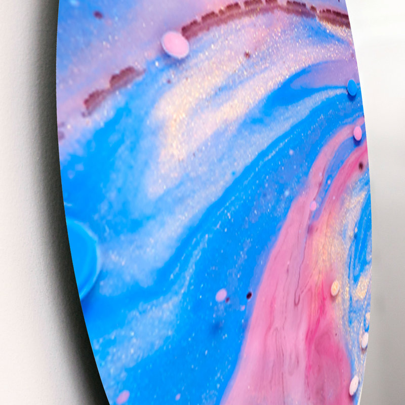 Acrylique bulles colorées - ensemble de décoration murale moderne en métal