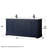Avery 72'' Double Bathroom Vanity with Marble Top-80216042-51712094-51712095
