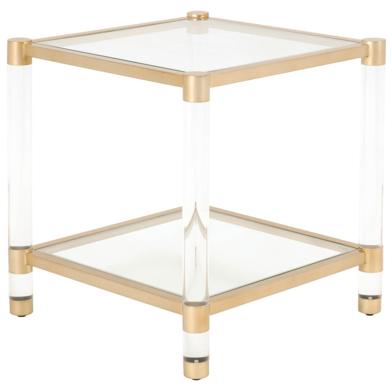 Table de bout Camdyn, Lucite