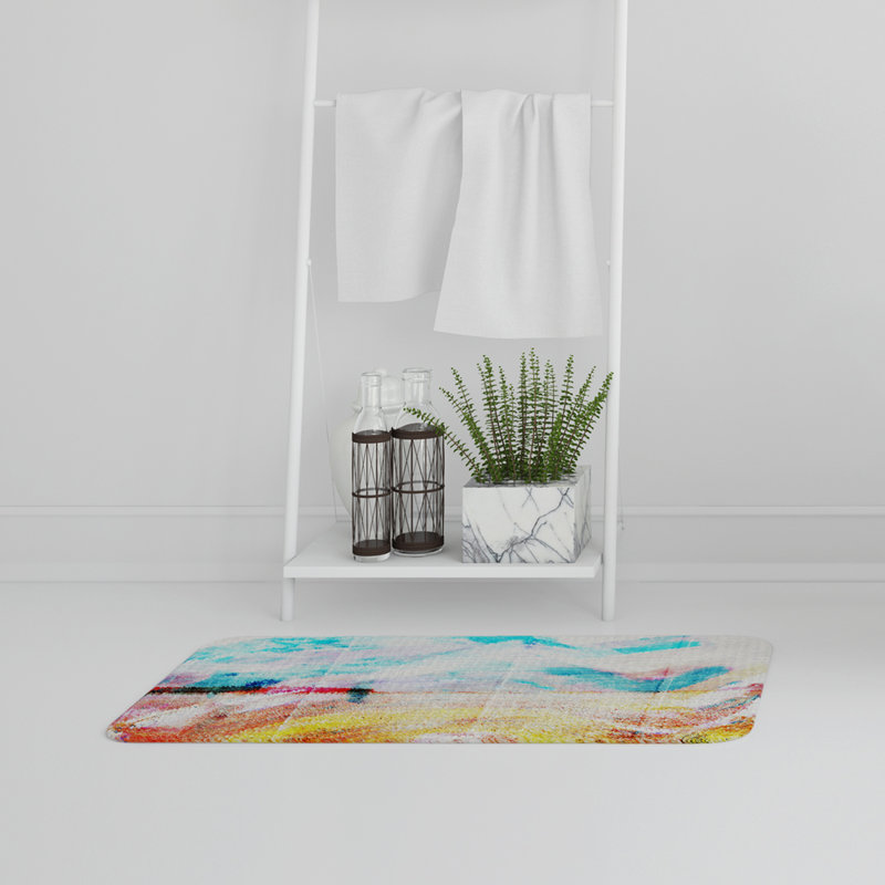 Lisbeth Memory Foam Non-Slip Bath Mat
