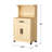 Wood Kitchen Cart-262276042