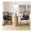 Mid-Back Task Chair With Lumbar Support L,Two