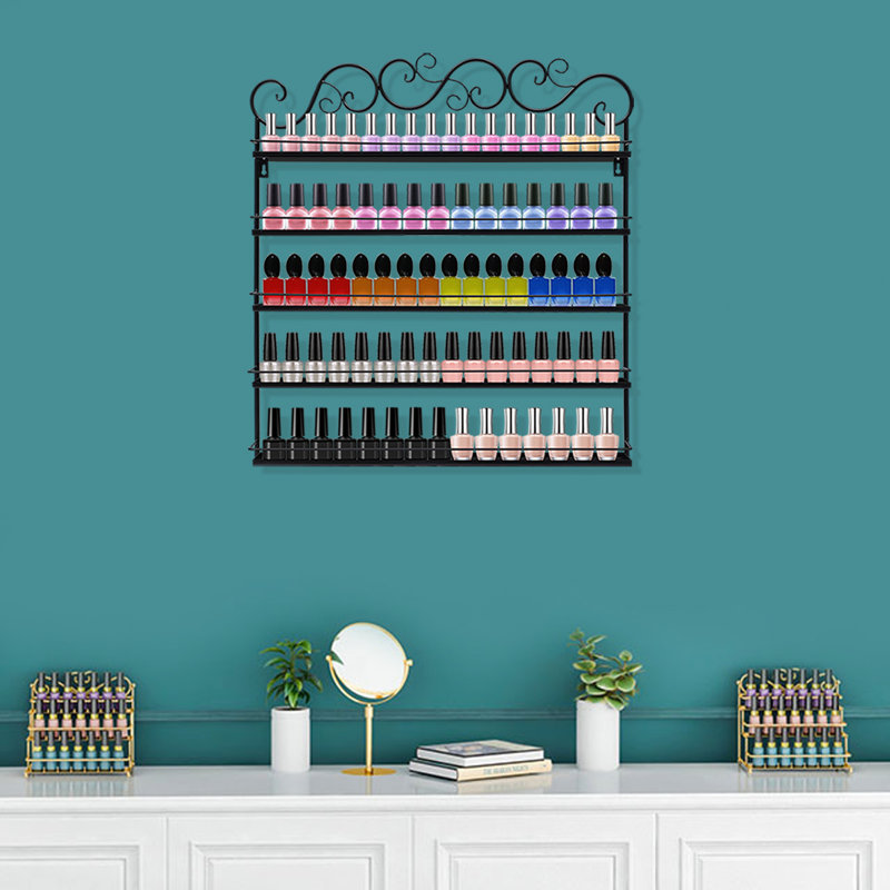 26" 5 Tier Nail Polish Racks Essential Oil Storage Display
