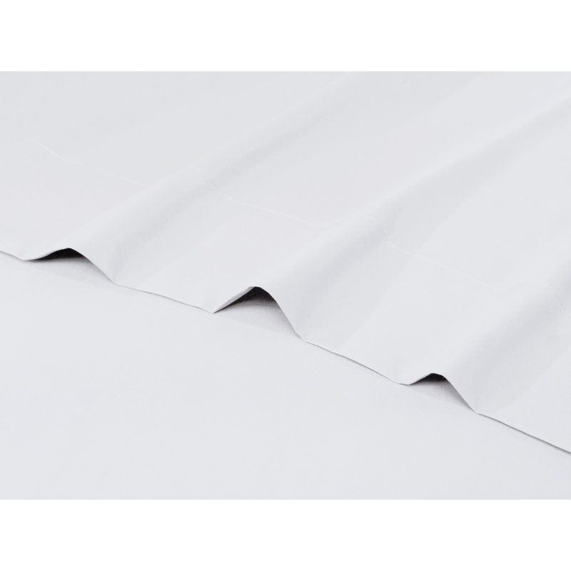 Videri Home Super Soft Sheet Set, Twin Sheet Set + Fitted Sheet + 1 Pillowcase, White