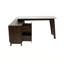 CARRARA L-Shaped Credenza Desk-128910374