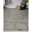 Abstract Area Rug in Pewter/Brown-1027974784