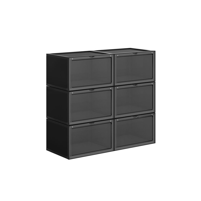 6 Pair Shoe Storage Box
