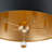 5-light Metal Conical Drum Pendant 