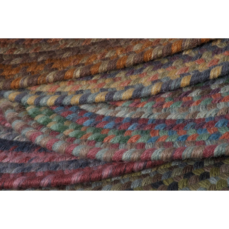 Petersfield Braided Wool Reversible Runner - Medley/Multi, Runner 2'6" x 5'