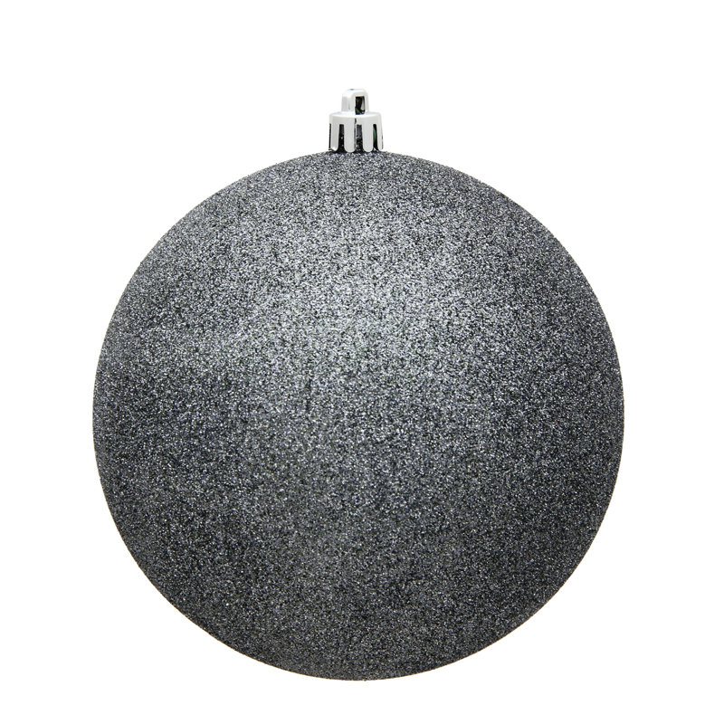 Décoration de boule décorative des Fêtes, Paillettes d'étain, H 10 po x l 10 po x P 10 po