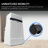 Whynter 12000 BTU Dual Hose Portable Air Conditioner and Heater for 400 sq. ft.