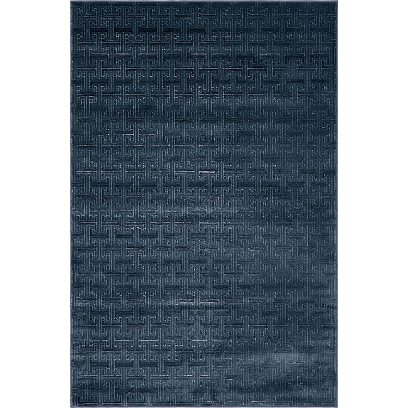 Abstract Indoor / Outdoor Rug, Rectangle 4' x 6'